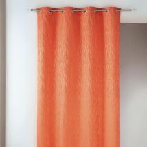 Rideau en jacquard fantaisie Orange 135x260 cm