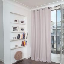 Rideau Aspect Flanelle Obscurcissant moondream Beige 140x260 cm