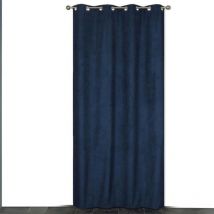 Rideau Coloré Isolant et Thermique Bleu Pétrole 140x240 cm