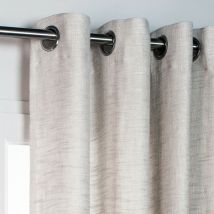 Homemaison - centrale brico Rideau tamisant, Whool beige l.140 x H.260 cm
