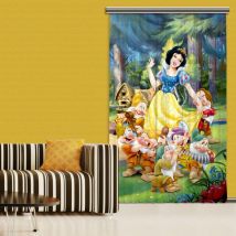 Rideaux Blanche Neige Disney-Occultant : 140x245 cm