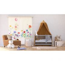 Rideaux - Disney Winnie l'ourson - 2 pièces 90 cm x 160 cm