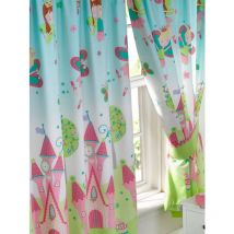 Rideaux doublés Château Princesses -La Princesse Dort - 168 cm x 183 cm