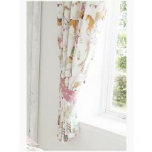 Rideaux doublés de Concours Hippique - 168 cm x 183 cm - Rose