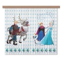 Rideaux La Reine des Neiges Disney-Voilage : 180x160 cm