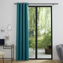 Rideaux occultant turquoise 140 x 260 cm