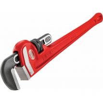 Ridgid - Llave para tubos total L.600mm Sujeción W.80mm para tubos 3 pulgadas hierro fundido