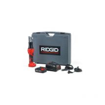 Ridgid - Pressatrice a batteria con caricabatterie veloce da 230 v, batteria a Li-Ion 18 v 2.5 rp 219