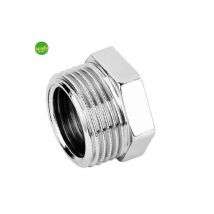 Riduzione in ottone cromato tiemme maschio 1/2 femmina 3/8