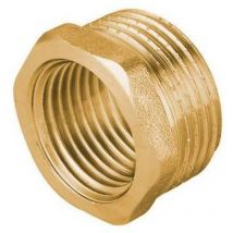 Riduzione mf in ottone giallo pesante IBP Misura: 1'1/2 x 1'1/4
