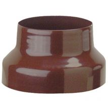 Riduzione tubi smaltati per stufe in acciaio porcellanato - 10/8 maroon