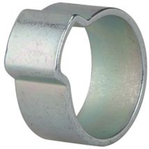 Riegler 1-Ohr-Schl.klemme, Stahl glanzverz. (W1), Spannbe. 16-18 mm, 7 mm