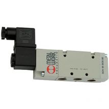 5/2-Wegeventil, elektropneumat., monostabil, g 3/8, 24 v dc - Riegler