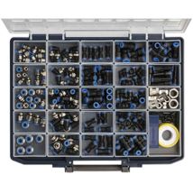 Holthaus Medical - Boîte D'Assortiment Riegler Connecteurs Rapides Série Bleue - 109907