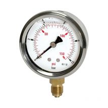 Riegler Glyzerinmano »pressure line« G 1/4 unten, 0-40,0 bar/600 psi, Ã ̃63