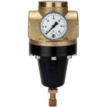 Riegler Hochdruckregler 60 bar, inkl. Mano., G 1, Regelbereich 0,5-12 bar