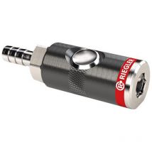 Riegler - Raccord de sécurité dn 7,4 mm, filetage intérieur filetage Tülle 6mm