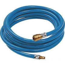 Riegler Werkstattschlauch-Set, Schnellverschlusskpl., Schl.-ø 14,5x9, 5 m