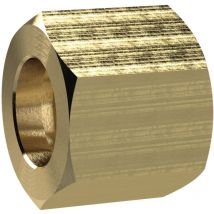Sechskant-Überwurfmutter, g 1/2, für Tüllengröße lw 13, ms - Riegler