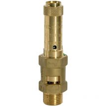 Riegler - Sicherheitsventil, Messing, g 1, Ansprechdruck 8 bar