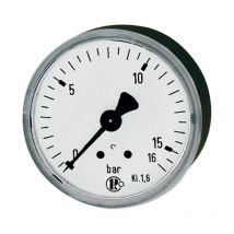 Riegler - Standardmano, ks-g., g 1/4 hinten zentrisch, 0 - 60,0 bar, ø 50