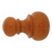 Borne bois 'Chyc' 28x83 mm. Teck