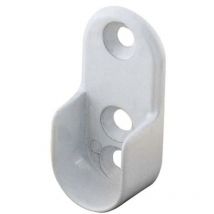 Supporto Laterale Ovale Per Tubo ø 16 mm. cromato