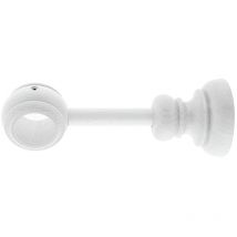 Support en bois extensible 20x146 mm. Blanc