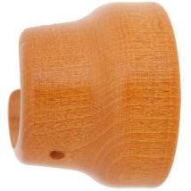 Support latéral en bois lisse 28x 42 mm. Teck