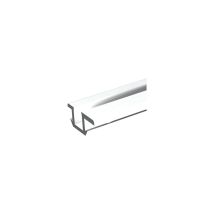 Mantion - 25 Carril ranurado de pvc - Longitud 3 m - blanco - 25/300B