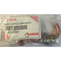 R106091 Drain tube - copper - Riello