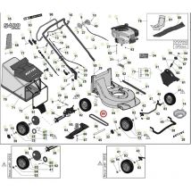 Riemen Z 30 ORIGINAL Rasenmäher Modelle 5400 SB 050883