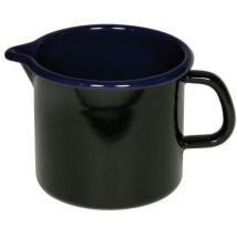 Riess Milch- Schnabeltopf Schwarzblau Ø12cm 1 Liter Induktion