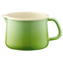 Riess Schnabeltopf Nouvelle Smaragd Ø12cm 1 Liter Emaille