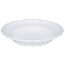 Riess Teller tief Ø22cm Emaille Classic Weiss