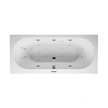 Carolina Rechteck-Badewanne, mit Joy-System, Version rechts, - Riho
