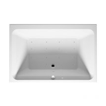 Riho - Castello Rechteck-Badewanne, mit Air-System, 2-Sitzer,
