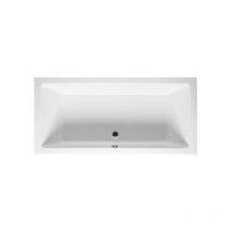 Riho - Lugo Rechteck-Badewanne, Einbau, 2-Sitzer, weiß, B133001005