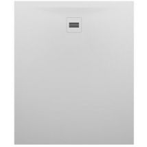 Riho - Lusso Bañera rectangular, empotrada, 2 plazas, blanca,