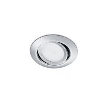Rila Faretto Da Incasso Led 5w 450lm, 3000k Rotondo Orientabile Cromato Diam. 8,2cm