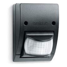 Rilevatore Di Movimento A Infrarossi Steinel Is 2160 Nero, Sensore Orientabile A 160°, Sensore Crepuscolare, Ip54