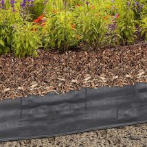 Grüner Jan - Rindenmulchfolie Gartenvlies 1,2x10m