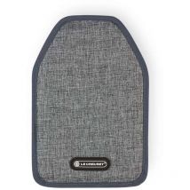Rinfresca Vino WA-126 Borsa Termica per Bottiglie di Vino o di Champagne Tessuto Idrorepellente Grey Linen - Le Creuset