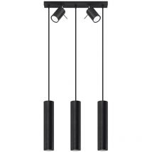 Ring 3 black pendant lamp