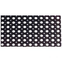 Ringgummimatte schwarz offen 1500x1000x23 mm