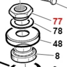 Ringmutter M30x1,5 Lenkbolzen T5-6 original Gianni Ferrari 01.40.00.3790