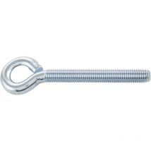 Ringschrauben mit metrischem Gewinde ø M8x50 mm Ösenschrauben verzinkt-blau