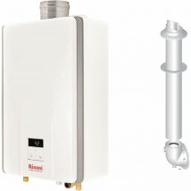 Rinnai - One 11i scaldabagno a gas gpl da interno con kit scarico fumi REU-A1111FFU-LPG
