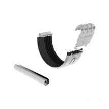 Titanzink Set Rinnen- und Wulstverbinder hr 280 mm mit Logo, 135810-ZAM - Zambelli