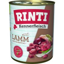 Pur Kennerfleisch Lamm 800 g Hundefutter Nassfutter - Rinti